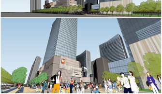 精筑城市之心 精品商業街區、寫字樓SU模型與BIM技術深度解析
